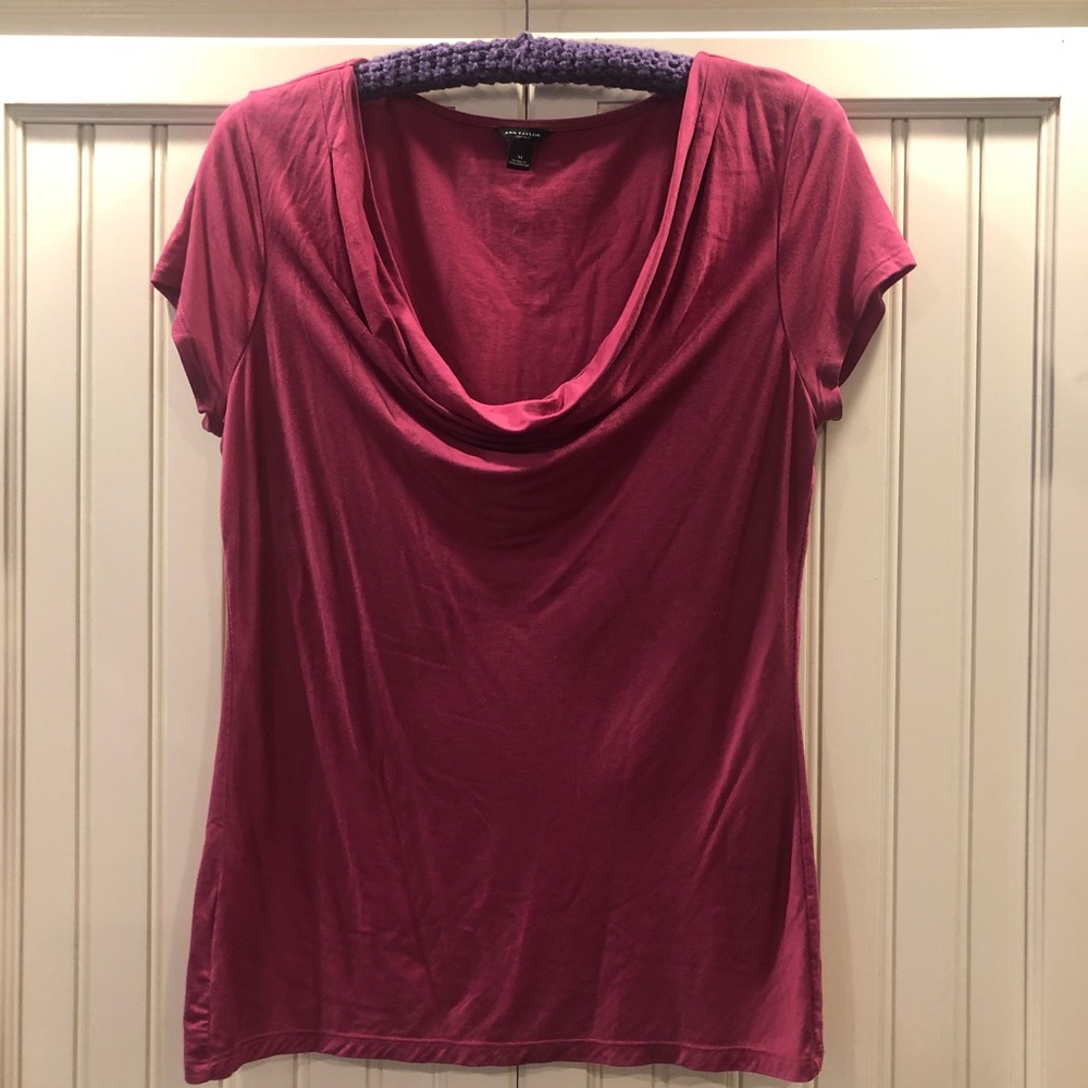 Magenta Ann Taylor dressy tee